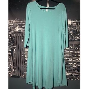 Blue dress w/ pockets